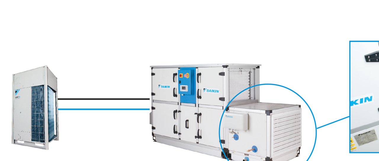 Комплексная система подготовки свежего воздуха Daikin Fresh Air